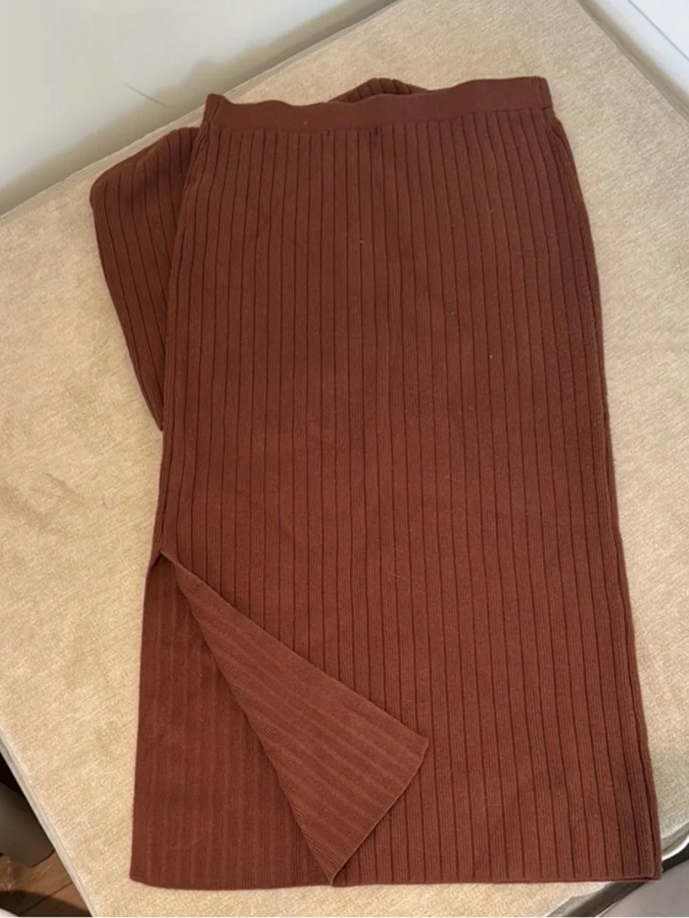 Christian Lacroix Rust Brown
Ribbed Knit Two-Piece - Picture 2 of 5